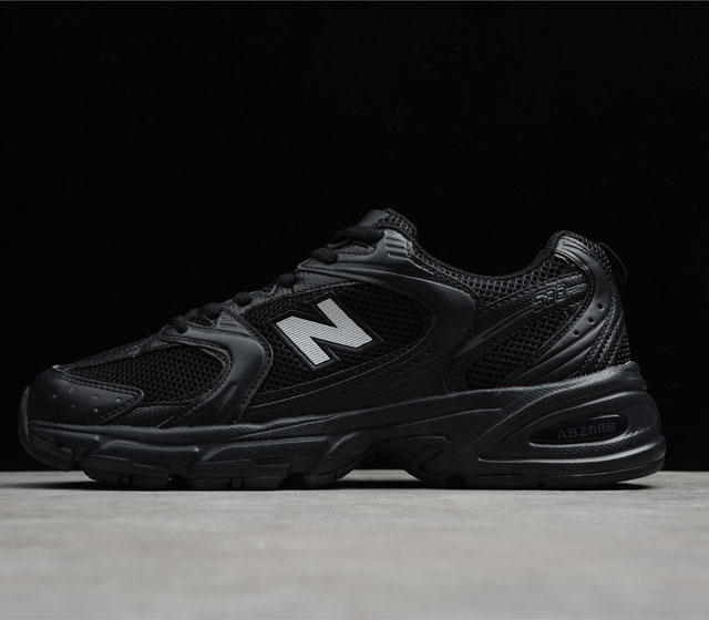 New Balance NB530系列 休闲跑鞋 黑色 MR530FB1 尺码 36 37 37.5 38 38.5 39 40 40.5 41 42 42.