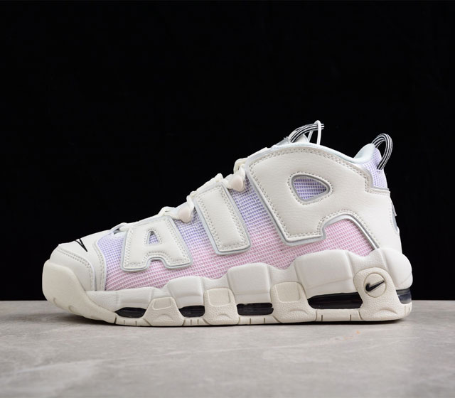 AIR Nike Air More Uptempo 皮蓬 梦幻粉紫渐变”DQ0514-100 尺码 36 36.5 37.5 38 38.5 39 40