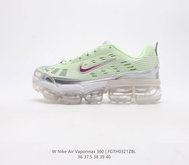 Nike耐克Air VaporMax 360休闲复古全掌气垫缓震运动慢跑鞋 Nike Air VaporMax 360 女子运动鞋的设计灵感源自 Air Ma