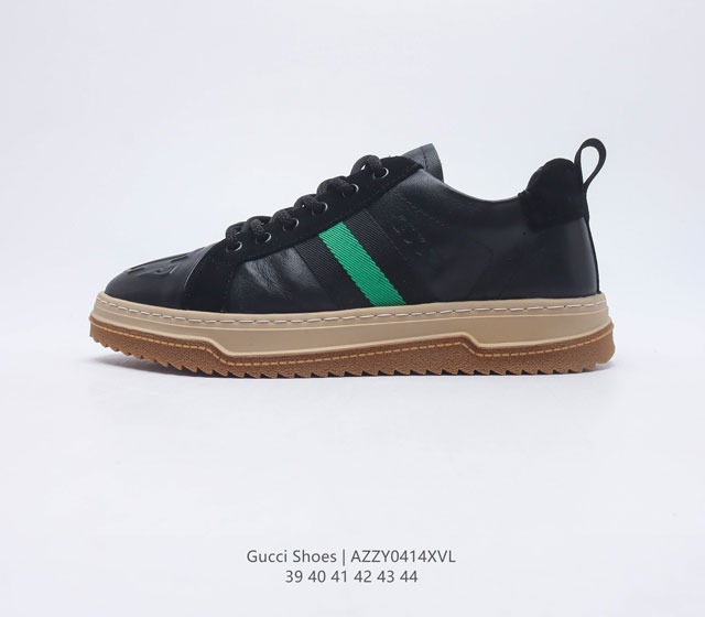 阿迪达斯 Adidas originals x Gucci Gazelle 阿迪古驰联名经典休闲板鞋 复古男女运动鞋 融汇两个品牌丰富且历史悠久的典藏元素 a