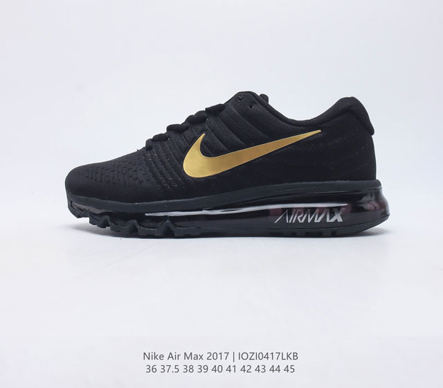 NIKE 耐克 Air Max 2017 男女士跑鞋全掌气垫缓震休闲运动跑步鞋 NikeAir Max2017是Nike Air Max系列的2017年旗舰款跑