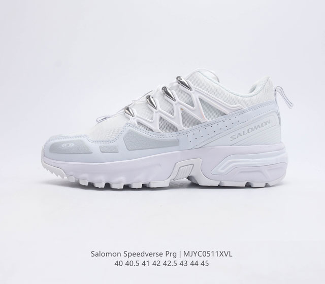 公司级法国户外品牌-萨洛蒙 Salomon XT-Quest ADV Milky White XT 探索者 公司级版本 潮流越野机能户外休闲运动跑步鞋 采用透