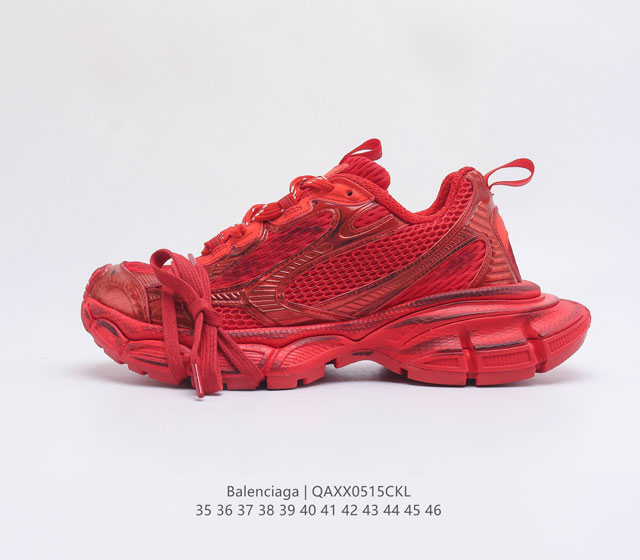 OM版本 巴黎世家 七代 7.0 新款 老爹鞋 运动鞋 复古老爹鞋 Balenciaga Runner 巴黎世家 官方发售 展示了设计师 Demna 的运动鞋 - 点击图像关闭