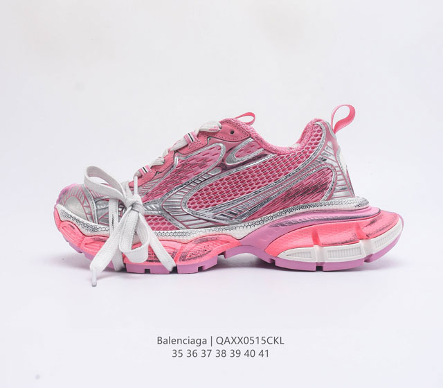 OM版本 巴黎世家 七代 7.0 新款 老爹鞋 运动鞋 复古老爹鞋 Balenciaga Runner 巴黎世家 官方发售 展示了设计师 Demna 的运动鞋 - 点击图像关闭
