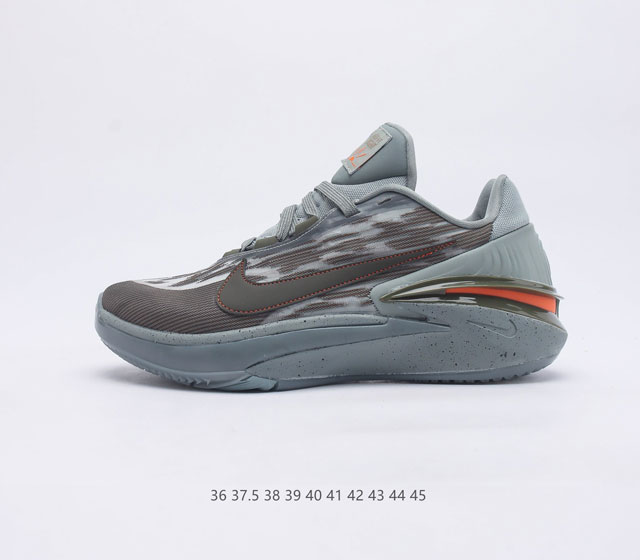 耐克 Nike Air Zoom GT Cut二代缓震实战篮球鞋鞋身整体延续了初代GT Cut的流线造型 鞋面以特殊的半透明网状材质设计 整体颜值一如既往的耐