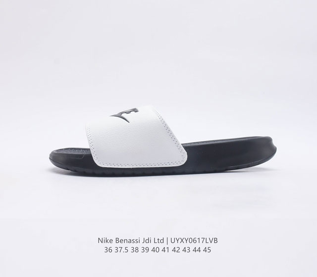 NIKE 耐克 Benassi Jdi Ltd 夏季运动防滑潮流拖鞋 休闲旅游沙滩凉鞋 货号 343880-100 编码 UYXY0617LVBD