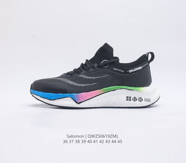 萨洛蒙 Salomon 弹弹 轻碳板缓冲轻量 缓震回弹运动鞋男士越野跑鞋 Salomon 是一个法国专业户外运动品牌 它生产鞋的本意 是让人们穿着去进