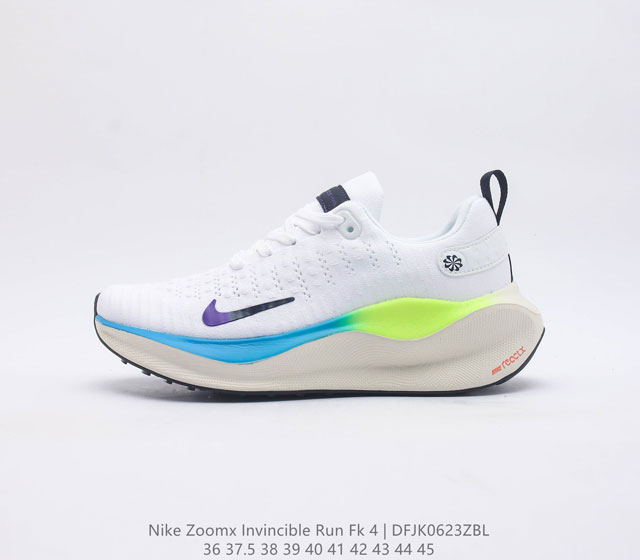 Nike Zoom X Invincible Run Fk 4 马拉松机能风格运动鞋 鞋款搭载柔软泡绵 在运动中为你塑就缓震脚感 设计灵感源自日常跑步