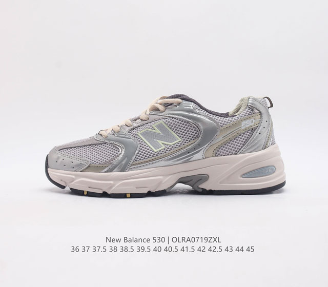 新百伦 Nb530 New Balance 530 复跑古鞋nb530这鞋双确实是nb家经复典古款式之一 以全科新技诠释 成打功造530鞋款 鞋面保在持530基