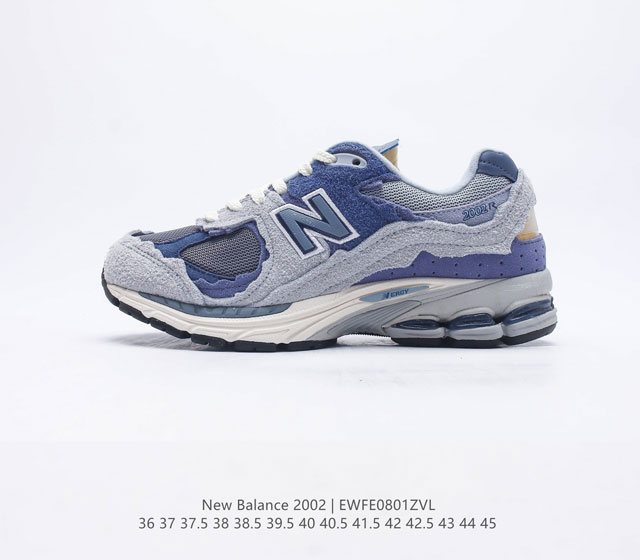 【公司级】新百伦 New Balance 2002R 跑鞋·男女运动鞋 沿袭了面世之初的经典科技，以 ENCA 中底配以升级版 N-ERGY 缓震物料。鞋面则采