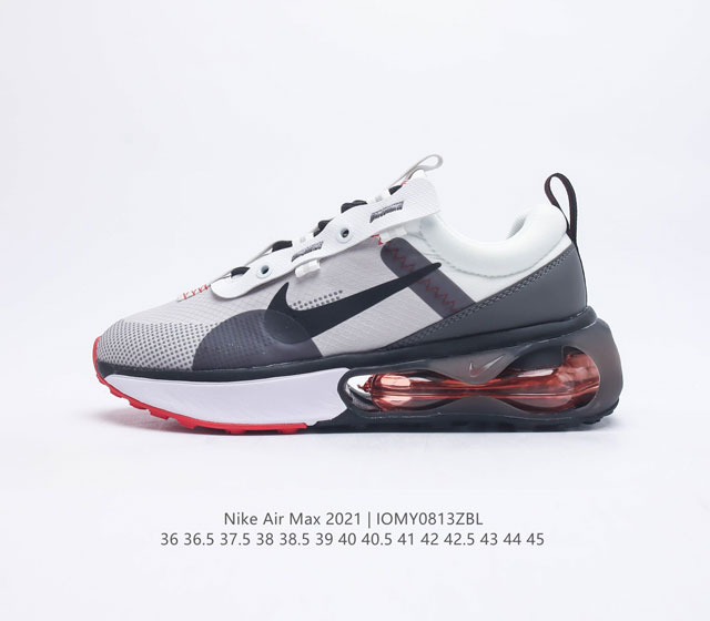 耐克 Nike Air Max 2021 男女子运动鞋气垫缓震慢跑鞋 集众多优点于一身 足底搭载革新型 Air 缓震配置 泡绵中底带来柔软轻盈脚感 塑就理想的舒