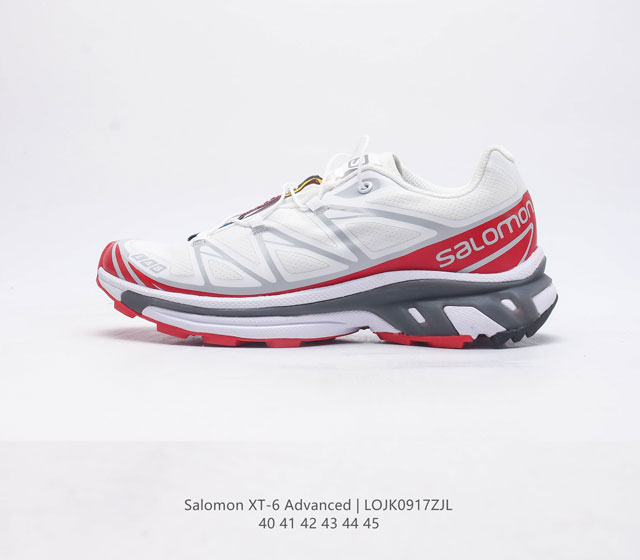 Salomon Xa Pro Xt-6 Expanse 萨洛蒙户外越野跑鞋 鞋面采用sensifit贴合技术 全方位贴合包裹脚型 鞋跟部鞋底牵引设计 提供强大的