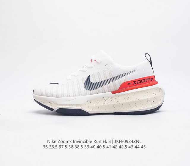 公司级 耐克 Nike Zoom X Invincible Run Fk 3 马拉松机能风格运动鞋 鞋款搭载柔软泡绵 在运动中为你塑就缓震脚感 设计灵感源自日常