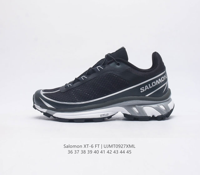 Salomon Xa Pro Xt-6 萨洛蒙户外越野跑鞋 鞋面采用sensifit贴合技术 全方位贴合包裹脚型 鞋跟部鞋底牵引设计 提供强大的抓地性能 更适应