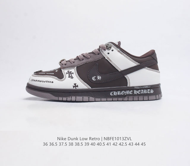 耐克 Nike Dunk Low Retro 运动鞋复古滑板鞋 男女鞋 作为 80 年代经典篮球鞋款 起初专为硬木球场打造 后来成为席卷街头的时尚标杆 现以经典