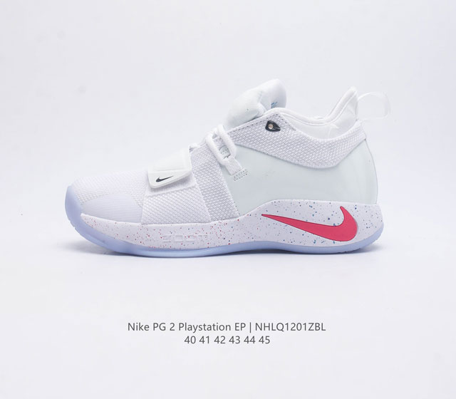 耐克 Nike Pg 2 Playstation 保罗乔治二代篮球鞋 Pg2的设计让双脚与地面之间几乎只有 Zoom Air 脚部和 Zoom Air 气垫直接