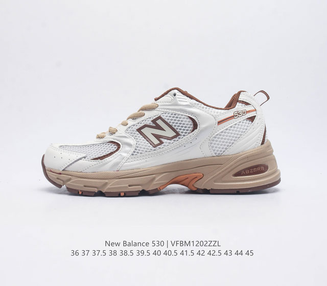 新百伦 Nb530运动鞋 New Balance 530 复古跑鞋厚底增高老爹运动鞋 Nb530这鞋双确实是nb家经复典古款式之一 以全科新技诠释 成打功造53