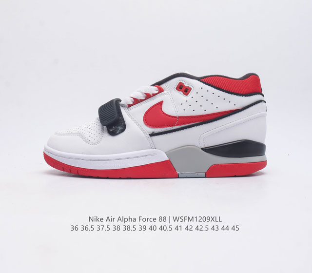 公司级billie Eilsh碧梨 X Nike联名 Air Alpha Force 88 低帮篮球鞋该双鞋更是作为当年aj2 Low 和 Air Jordan