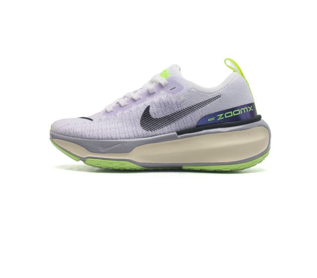 Nike Zoomx Invincible Run Fk 3 机能风格运动鞋 跑步鞋搭载柔软泡绵 在运动中为你塑就缓震脚感 设计灵感源自日常跑步者 提供稳固支撑