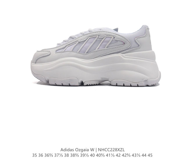 公司级阿迪达斯adidas Originals Ozgaia 防滑 耐磨 低帮 生活 休闲鞋 此款鞋采用近几年比较流行的版型设计 外观时尚大气 鞋底采用耐磨的材