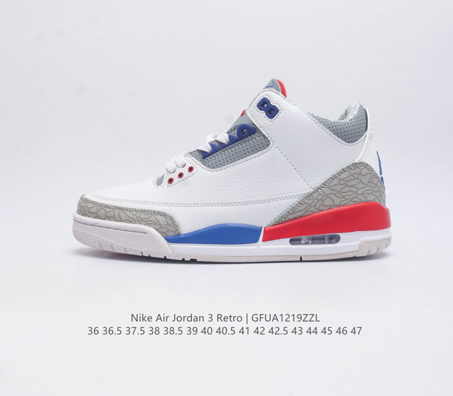 耐克 乔丹 Aj3 耐克 Nike Air Jordan 3 Retro Se 乔3 复刻篮球鞋 乔丹3代 三代 男女子运动鞋 作为 Aj 系列中广受认可的运动
