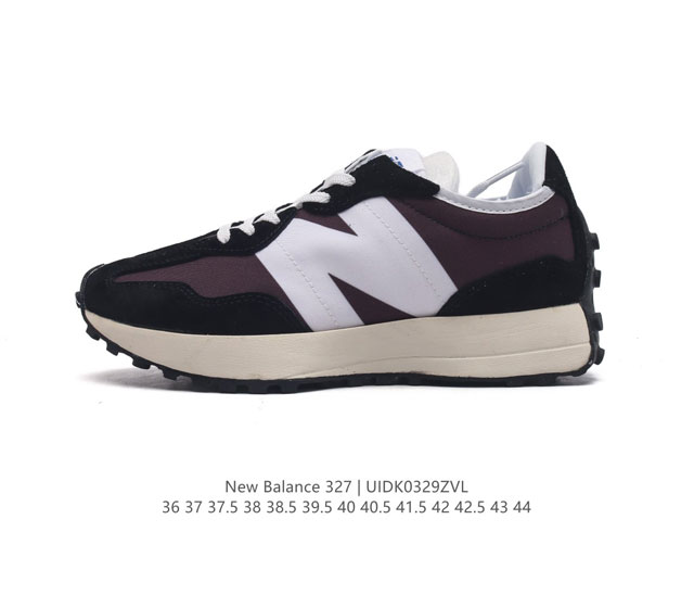 Nb 新百伦 New Balance U327系列复古休闲运动慢跑鞋时尚男女运动鞋 以更纯粹的复古风格设计打造的全新造型 侧身还以解构设计 将 N 字标志以做旧 - 点击图像关闭