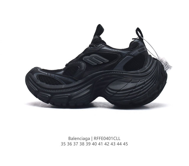 公司级balenciaga Cargo Sneaker 巴黎世家十一代圆头系带运动跑步鞋 舒适百搭低帮生活休闲鞋老爹鞋 全套原纸板楦头开发 最原汁原味的灵魂版型 - 点击图像关闭