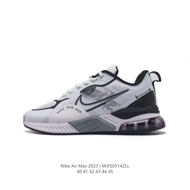 耐克 Nike 男鞋2023春季新款运动鞋air Max 2023 大气垫缓震透气跑步鞋时尚回弹柔软休闲鞋。穿上 Nike Air Max 跑鞋，享受经典外观、
