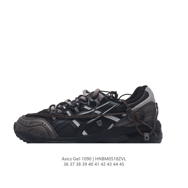 Asics亚瑟士情侣休闲鞋gel-1090男女老爹鞋运动鞋透气休闲鞋百搭舒适跑鞋复古时尚运动鞋，亚瑟士asics Gel-1090是一款可休闲可运动的好鞋。它采 - 点击图像关闭