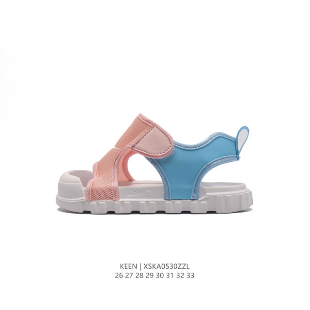 童鞋 真标 耐克 Nike Canyon Sandal 双杠 魔术贴凉拖鞋 夏季必备 鞋头防撞设计 透气 海绵底减震 儿童款凉鞋 沙滩鞋。 类型：儿童鞋 码数：