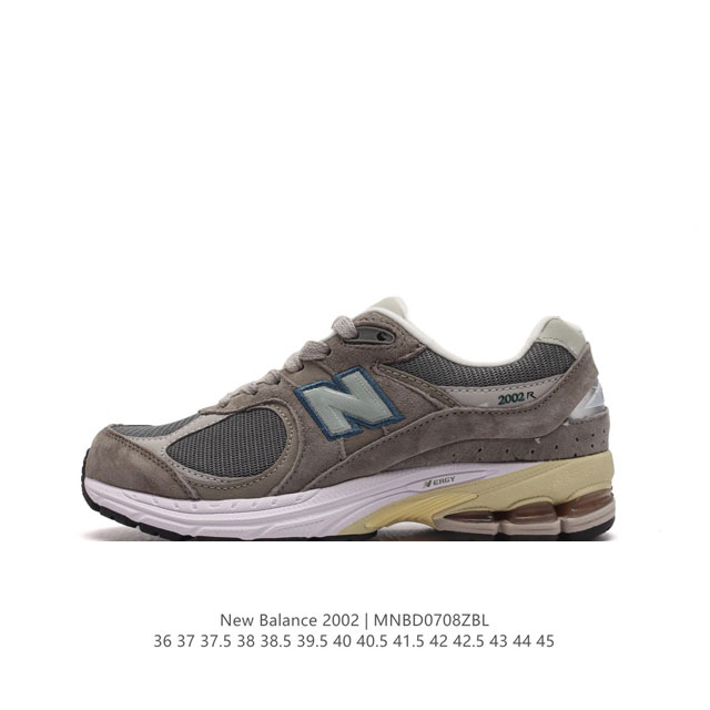 真标 新百伦 New Balance 2002R 跑鞋 男女运动鞋 潮老爹鞋。沿袭了面世之初的经典科技，以 Encap 中底配以升级版 N-Ergy 缓震物料。