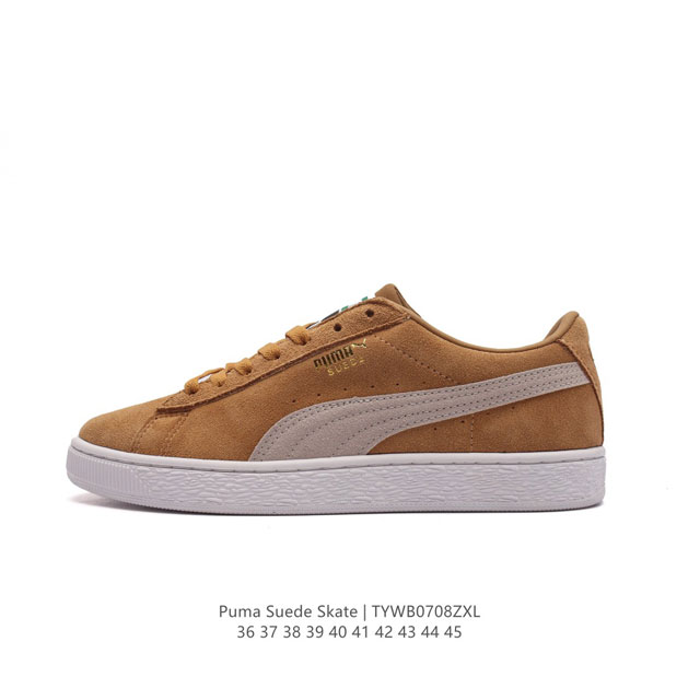 彪马puma Suede Skate 低帮复古轻便透气防滑减震休闲鞋 时尚男女士板鞋潮运动鞋 类型：男女鞋 尺码: 36-45含半码 货号：374915 编码： - 点击图像关闭