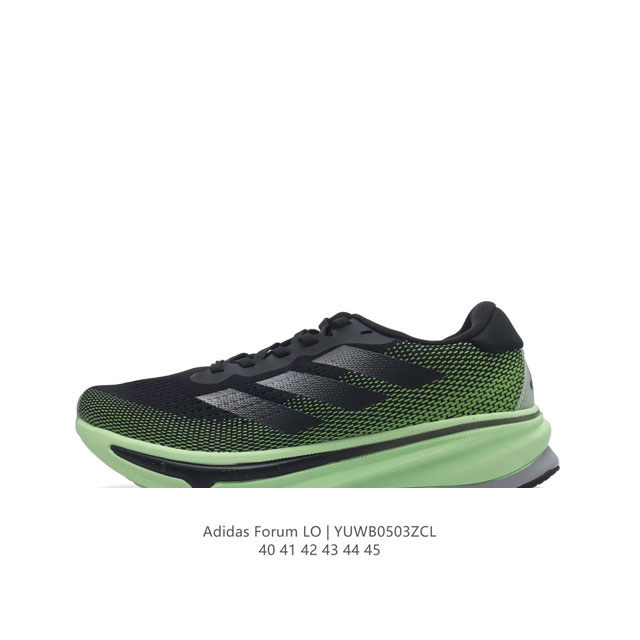 阿迪达斯 Adidas Supernova Rise Shoes 防滑耐磨随心畅跑舒适跑步运动鞋 采用dreamstrike+中底，力求为触地添舒适。搭配实穿a - 点击图像关闭