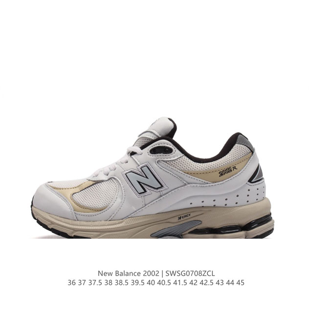 真标 新百伦 New Balance 2002R 跑鞋 男女运动鞋 潮老爹鞋。沿袭了面世之初的经典科技，以 Encap 中底配以升级版 N-Ergy 缓震物料。 - 点击图像关闭