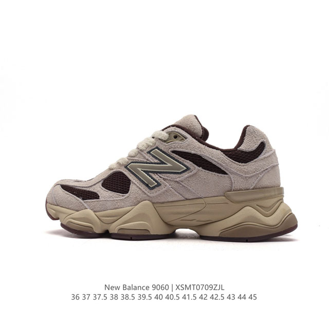 Nb 新百伦 New Balance Nb9060小象蹄男女款9060舒适百搭老爹鞋。全新 9060 款式将经典风格与现代设计融合到日常多功能性中。 9060