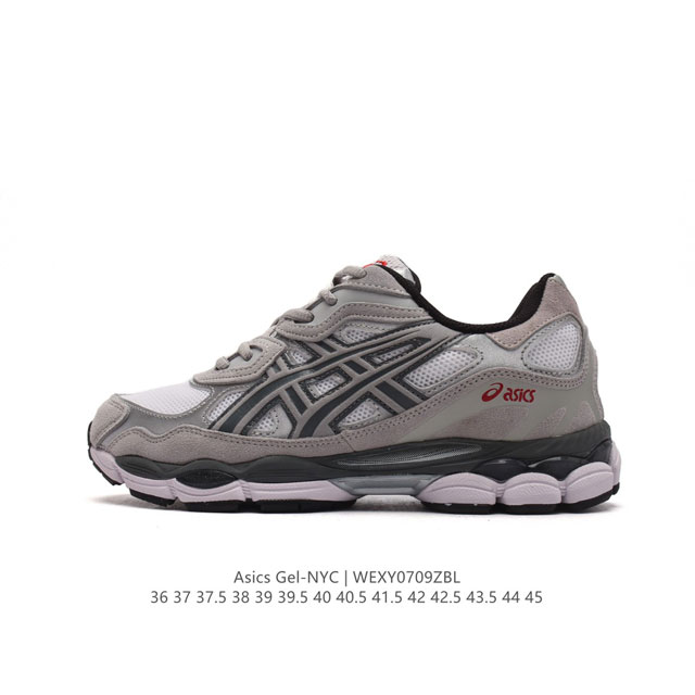 公司级 Asicsgel-Nyc复古单品 亚瑟士asicstiger 新款休闲鞋 厚底街头运动休闲鞋，Asics亚瑟士推出全新gel-Nyc，彰显纽约都市活力。