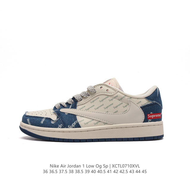 耐克 Nike Air Jordan 1 Low Og Sp Military Blue Aj1乔1 倒勾 低帮篮球鞋 Aj1 乔丹1代 Aj1 乔1 反向脚趾 - 点击图像关闭