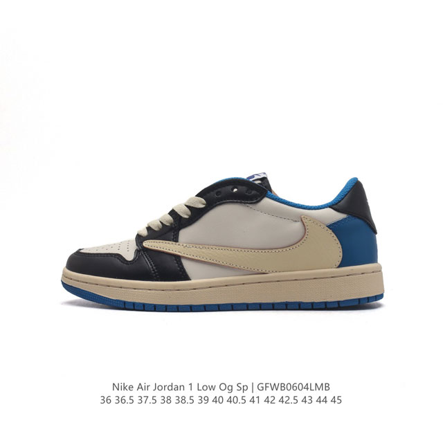 耐克 Nike Air Jordan 1 Low Og Sp Military Blue Aj1乔1 倒勾 低帮篮球鞋 Aj1 乔丹1代 Aj1 乔1 反向脚趾 - 点击图像关闭