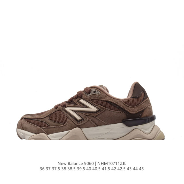 Nb 新百伦 New Balance Nb9060小象蹄男女款9060舒适百搭老爹鞋。全新 9060 款式将经典风格与现代设计融合到日常多功能性中。 9060