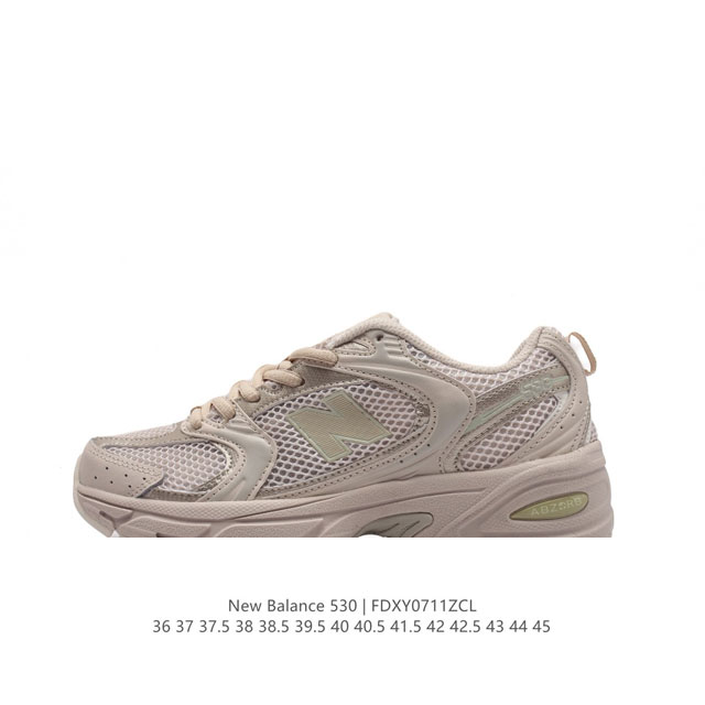 公司级 新百伦 Nb530运动鞋 New Balance 530 复古跑鞋厚底增高老爹运动鞋 Nb530这鞋双确实是nb家经复典古款式之一，以全科新技诠释，成打 - 点击图像关闭