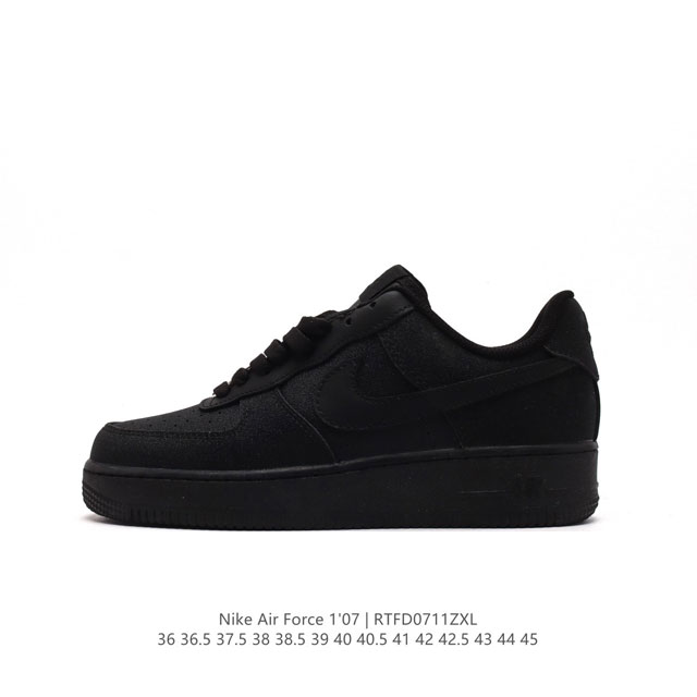 特价头层皮 耐克nike Air Force 1 Low 空军一号 Af1 低帮百搭厚底增高休闲运动板鞋。柔软、弹性十足的缓震性能和出色的中底设计，横跨复古与现