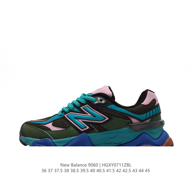 Nb 新百伦 New Balance Nb9060小象蹄男女款9060舒适百搭老爹鞋。全新 9060 款式将经典风格与现代设计融合到日常多功能性中。 9060