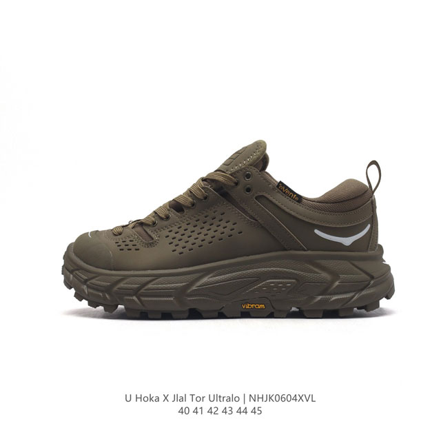 Hoka Tor Ultra X Jlal 联名款运动鞋 经典鞋款复刻 户外性能新星横空出世！Jl Al联名款hoka Ultra Low减震防滑耐磨户外功能鞋 - 点击图像关闭