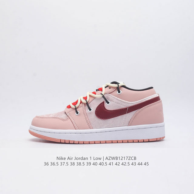 耐克 Nike Air Jordan1 Low Aj1乔丹一代 Aj1 乔1 乔丹1代 解构绑带 低帮经典复古文化休闲运动篮球鞋 原鞋开模 拒绝公底 购置原厂同