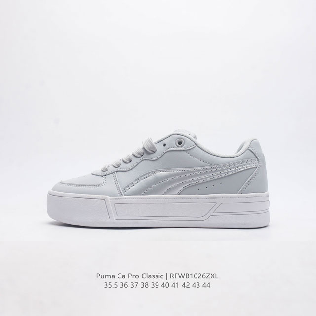 Puma Slipstream Lo Laces 彪马2023 秋冬新款 复古时尚厚底增高耐磨情侣休闲板鞋 码数：35.5 44 编码：Rfwb1026 - 点击图像关闭