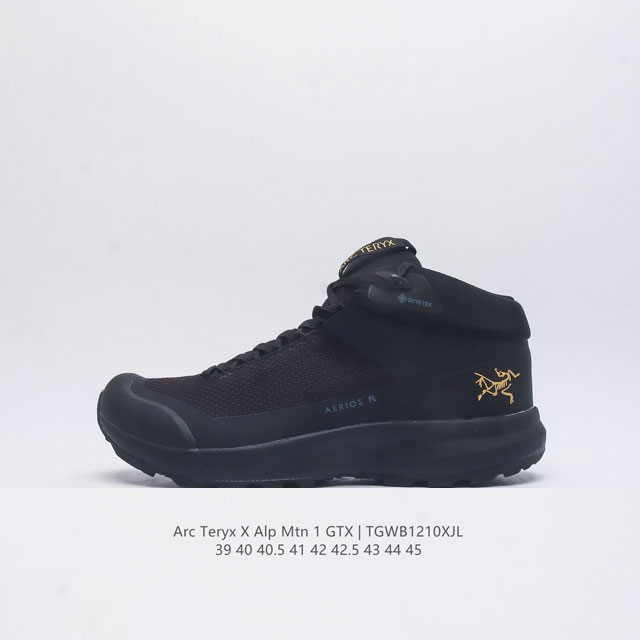 始祖鸟 Arc’Teryx X Alp Mtn 1 Gxt中帮登山靴 防水加强版男士系列加强版户外防水低帮登山鞋徒步鞋 轻量支撑长距离越野跑鞋 轻便透气户外运动