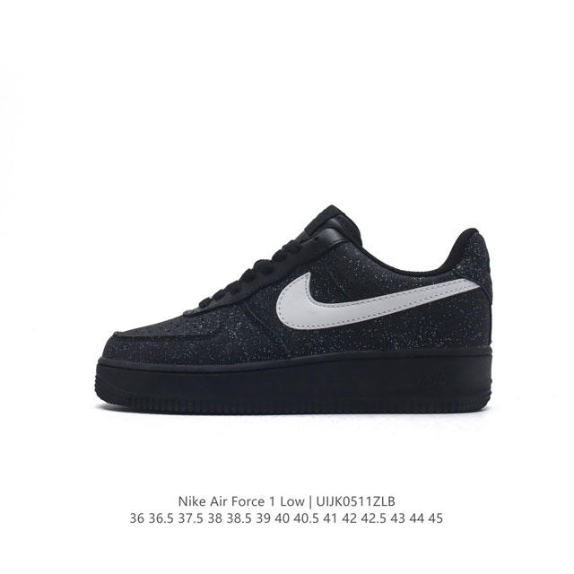 耐克 Nike Air Force 1 '07 Low 空军一号含气垫 低帮百搭厚底增高休闲运动板鞋。柔软、弹性十足的缓震性能和出色的中底设计，横跨复古与现代的 - 点击图像关闭