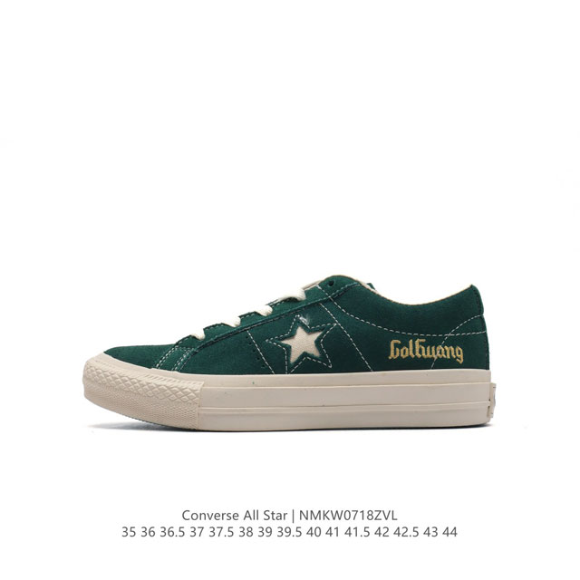 Converse All Star 低帮男女鞋厚底增高 一星匡威全明星复古 休闲运动硫化百搭板鞋 经典皮革鞋面学院风学生鞋 这个系列是匡威最古老的系列了。是匡威 - 点击图像关闭