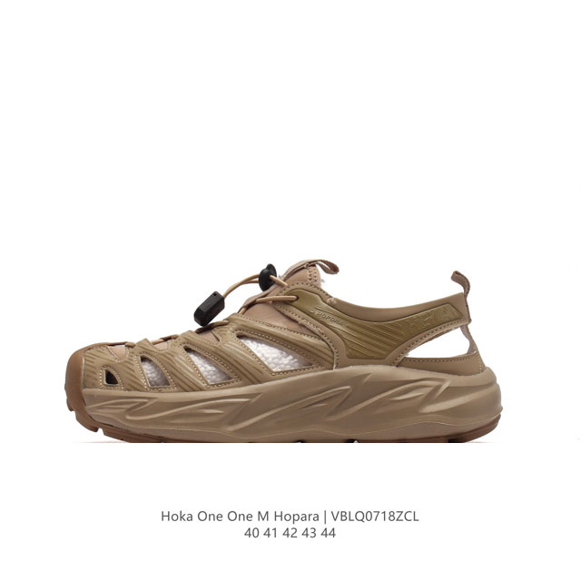 Hoka One One Hopara 户外凉鞋 霍帕拉缓震登山徒步越野运动凉鞋 Hoka Hopara 二代来袭！夏日户外新色彩！#宝藏小众好鞋 #耐磨防滑低