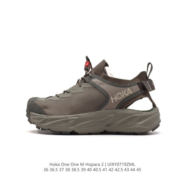 公司级 Hoka One One Hopara 户外凉鞋 霍帕拉缓震登山徒步越野运动凉拖鞋 Hoka Hopara 二代来袭！夏日户外新色彩！#宝藏小众好鞋 #